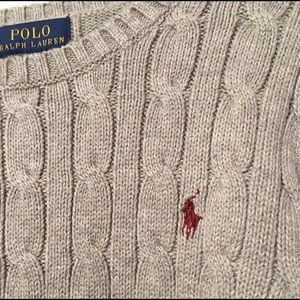 Ralph Lauren Cable- knit cotton sweater
